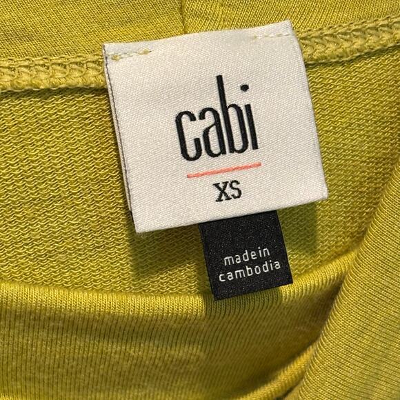 CAbi Chartreuse Ease Turtleneck Style #4193 - size XS - Picture 3 of 6